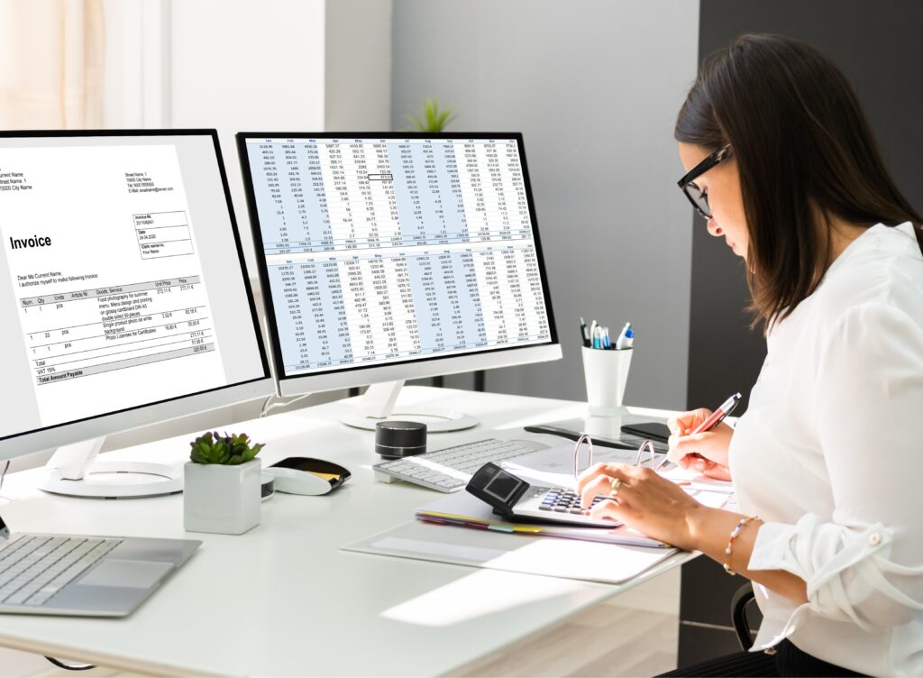 AP Invoice Automation multiple screens Cropped 2 - eAlliance AI